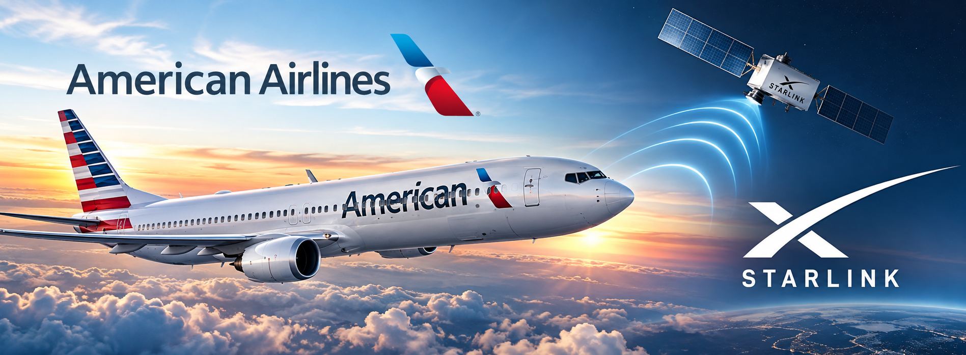 American Airlines Expands Starlink Deal, Plans High-Speed Internet Across Entire Mainline Fleet | USAvora