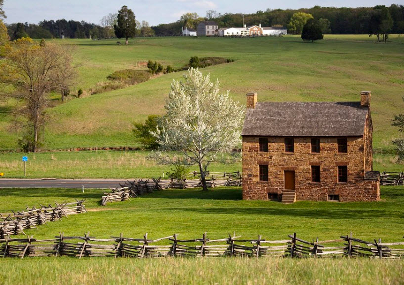 Manassas National Battlefield Park, Virginia, USA (National Reserve ...