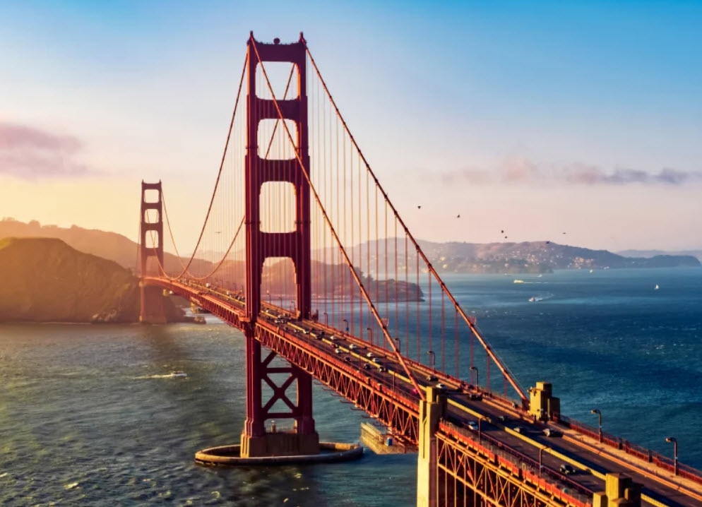 Golden Gate Bridge, California, USA (Bridge) | USAvora